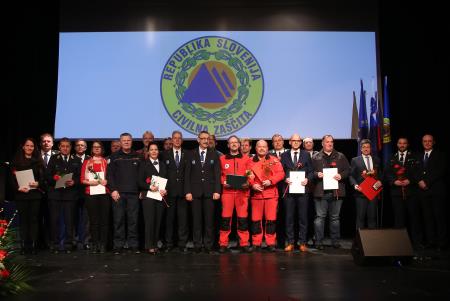 Podelitev regijskih priznanj Civilne zaščite 41 Foto Ljubo Vukelič